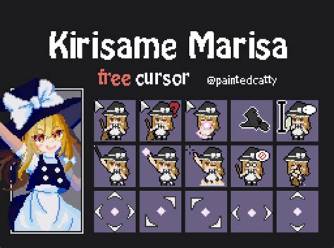 touhou animated cursors.